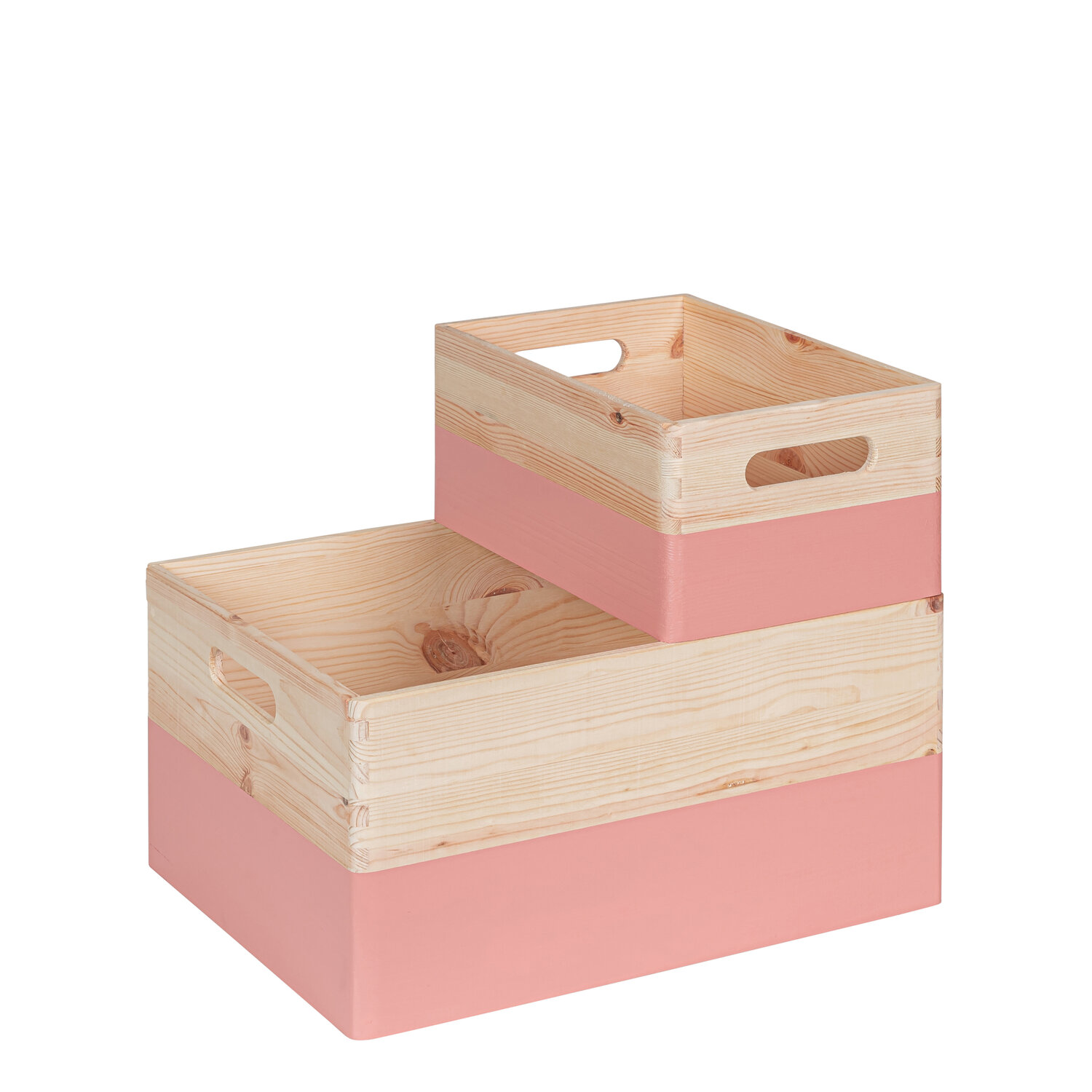 KIM Framboos Stapel set  - 40 x 30 x 49 cm