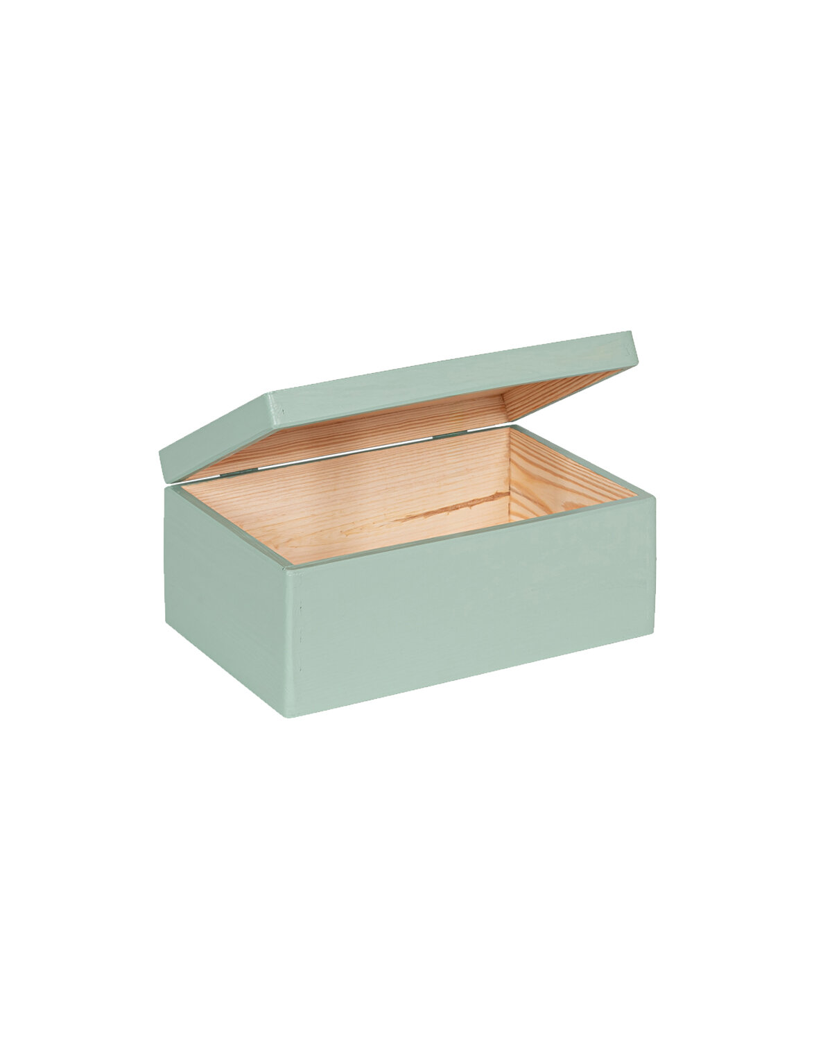 Eva mini houten kistje Tijm met klepdeksel - 30 x 20 x 13 cm