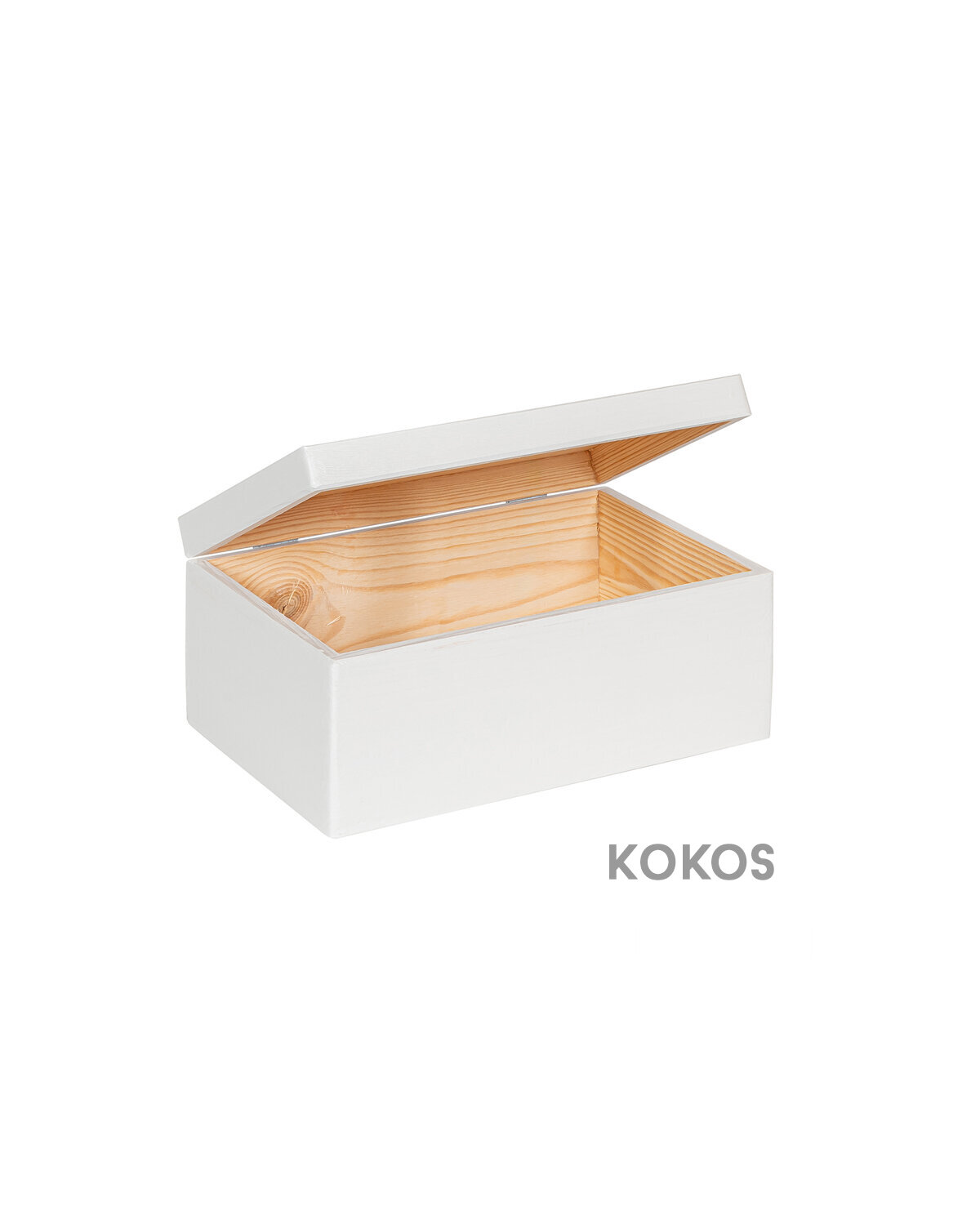 Eva mini houten kistje kokos