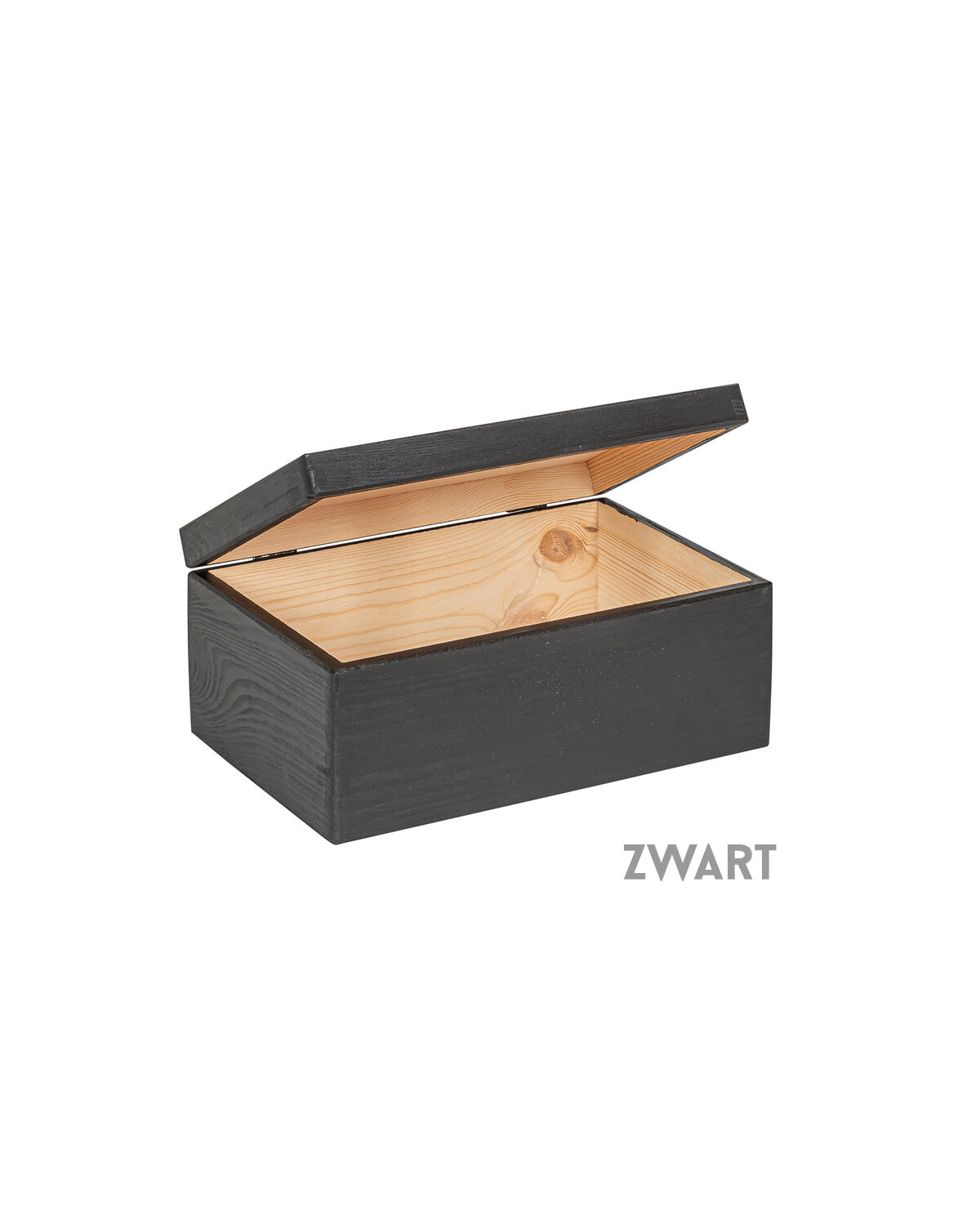 Eva mini houten kistje zwart