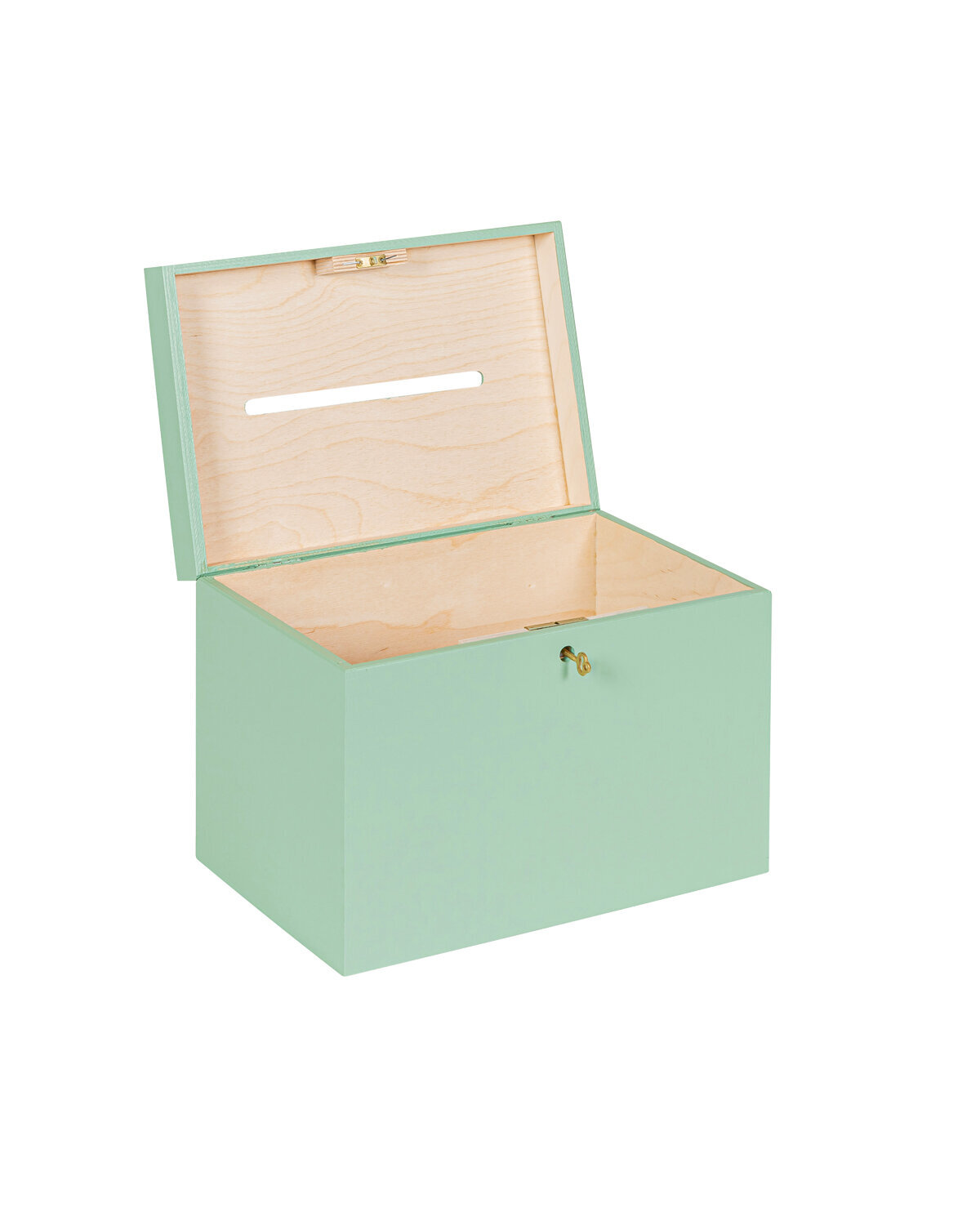 BAS enveloppenkist Tijm afsluitbaar met koperen sleutel  - 30 x 20 x 23 cm