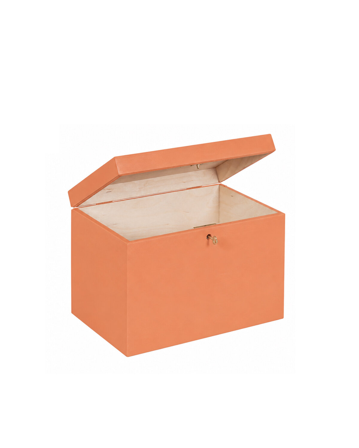 BAS enveloppenkist met slot Toffee - met koperen sleutel  | 29 x 20 x 21 cm