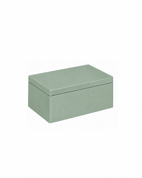 Eva mini houten kistje Tijm met klepdeksel - 30 x 20 x 13 cm