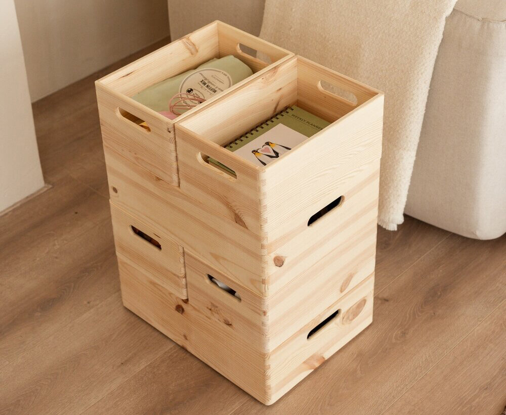 Houten stapelset KIM MIDI&MINI super stapelset